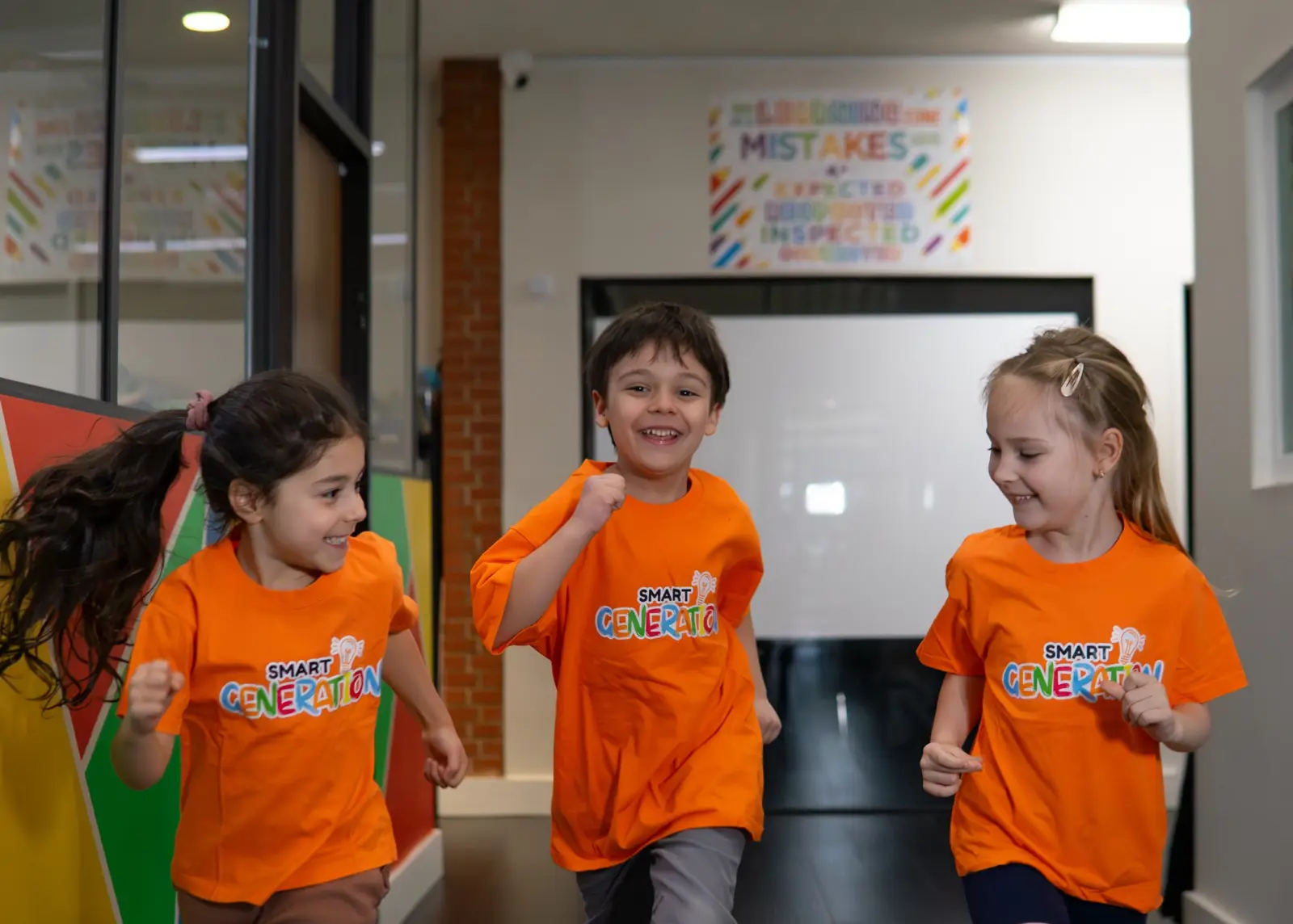 Smart Generation students together at the center